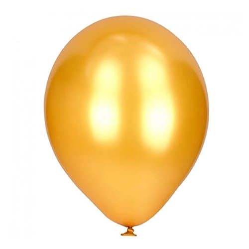 Balloonistics Silver & Gold HD Metallic Balloons – Pack of 100 Party Balloons for Birthday & Celebration Decorations thumbnail 4