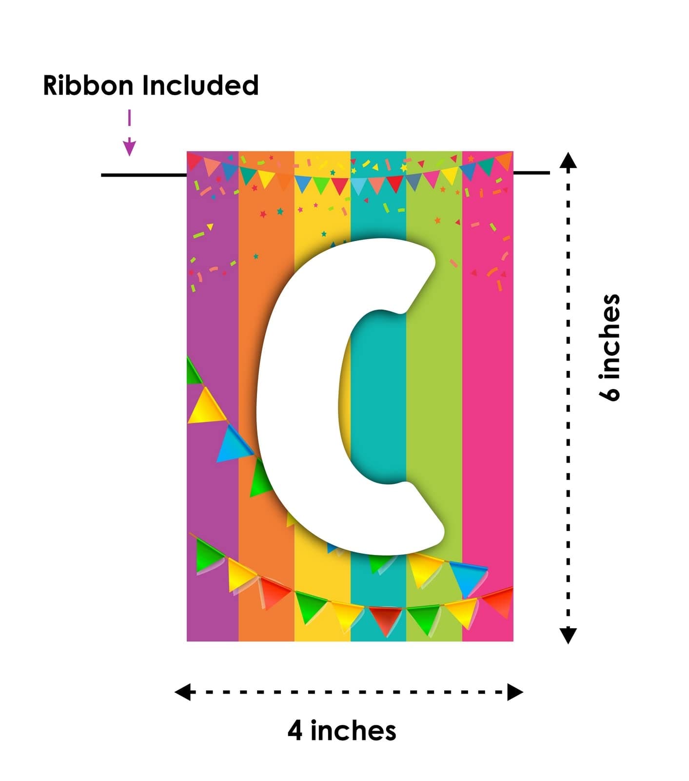 Balloonistics "Congrats" Banner - Cardstock Congratulations Bunting for Graduation, Engagements & Milestone Parties - Elegant Script Achievement Backdrop with Ribbons thumbnail 6