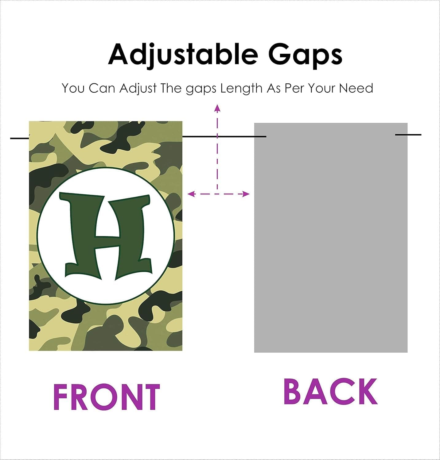 Balloonistics Camo Military Theme Happy Birthday Banner – Army Soldier Combat Bunting – Premium Cardstock Party Decorations for Military & Camouflage Themed Birthdays thumbnail 6