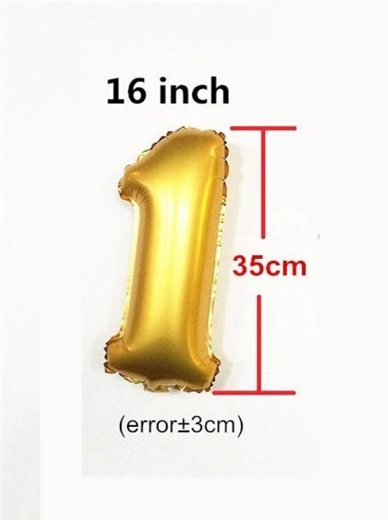 Balloonistics Gold Number 18 Foil Balloon – Large Metallic Gold Number Eighteen Balloon for 18th Birthday, Coming of Age & Party Decorations (Gold, Number 18) thumbnail 3