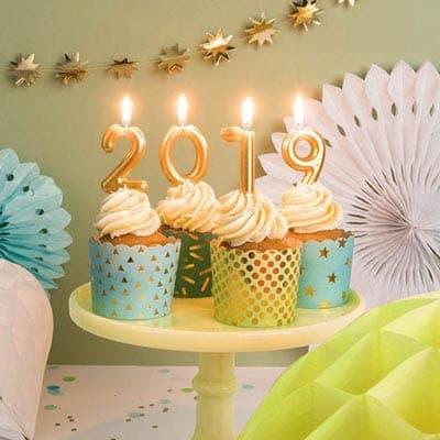 Balloonistics Gold Number 5 Birthday Candle – Metallic Gold Five Numeral Cake Candle for 5th Birthday, 50th Milestone & Custom Age Celebration thumbnail 3