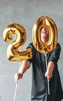 Balloonistics Happy 10th Birthday Gold Foil Balloon Combo – Number 10 Balloon Set for Birthday Photo Booth & Party Decoration thumbnail 2