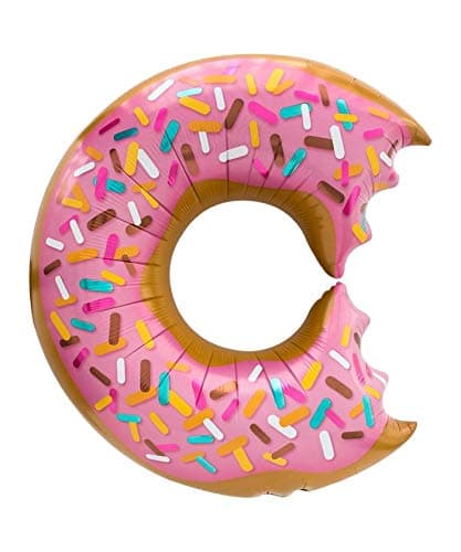 Balloonistics Donut and Sprinkles Foil Balloons,Bite Doughty Large Sweet Candy Dessert Mylar Helium Balloon,Multicolor thumbnail 6