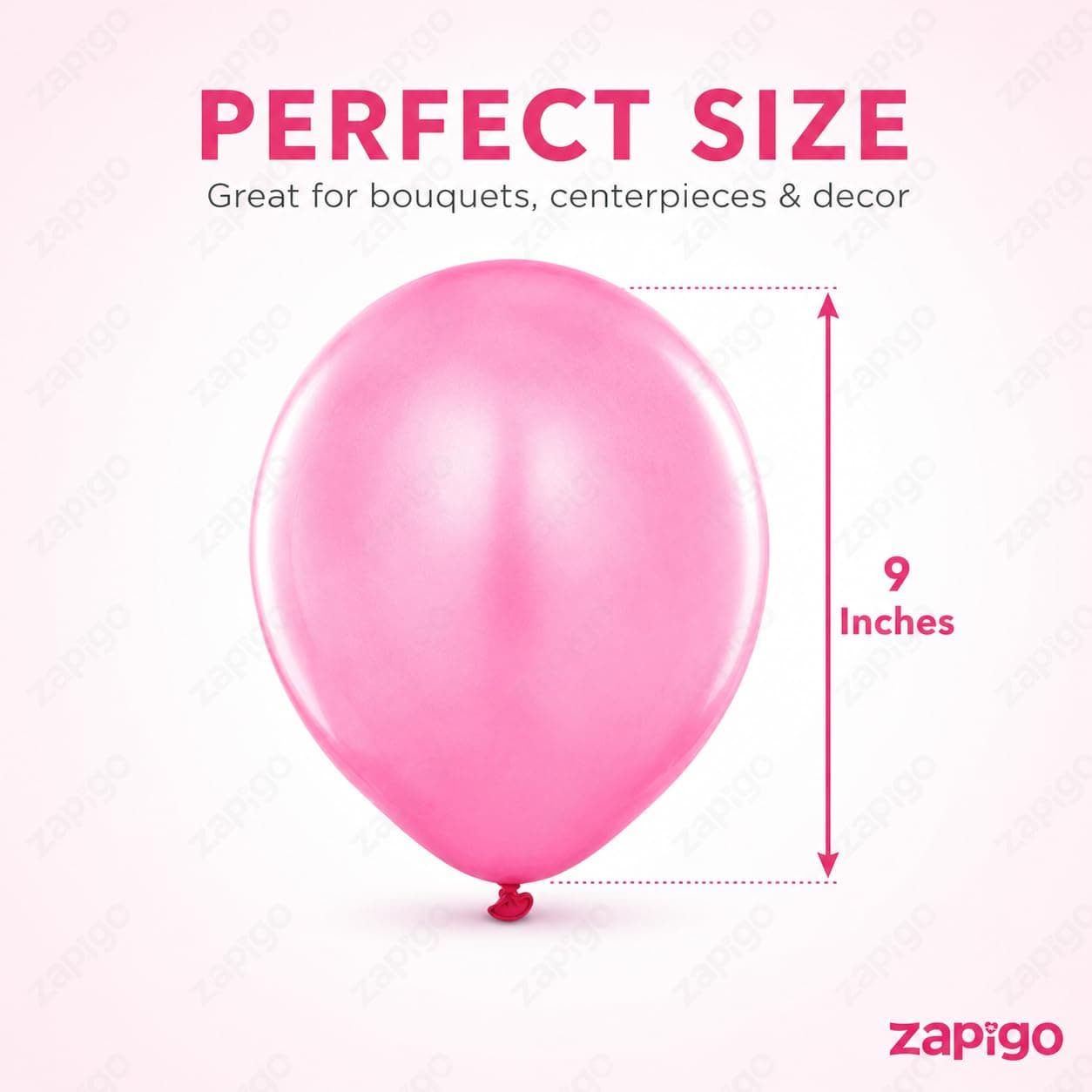 Balloonistics 25-Pack Pastel Pink Latex Balloons – Soft Matte Finish Balloons for Girls Birthday, Baby Shower, Bridal Shower & Feminine Party Decoration thumbnail 3
