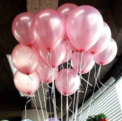 Balloonistics 50-Pack Metallic HD Pink & Silver Latex Balloons – Shiny Combo Balloons for Girls Birthday, Baby Shower, Bridal Shower & Glamorous Party Decoration thumbnail 4