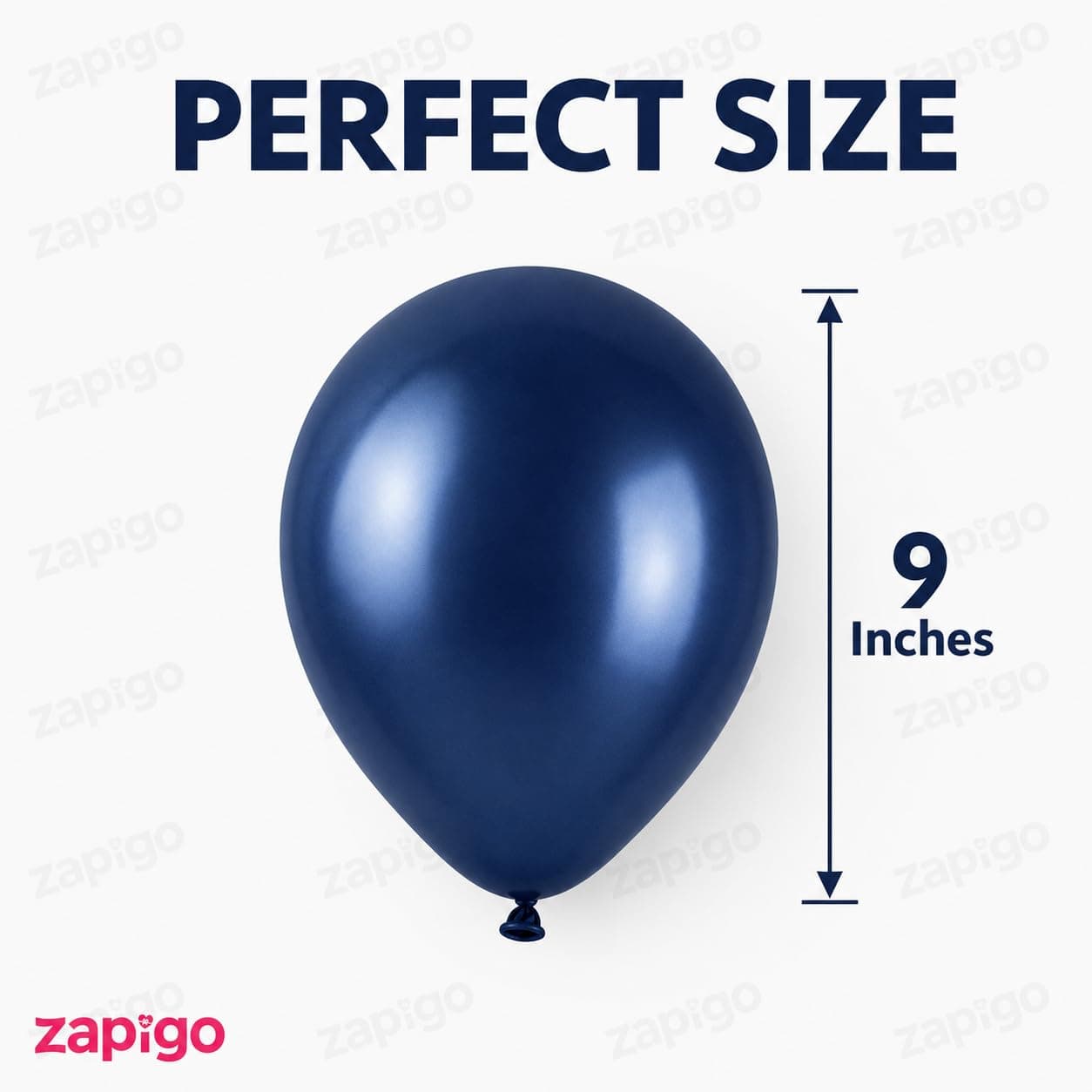 Balloonistics 25-Pack Dark Blue Latex Balloons – Solid Colour Balloons for Boys Birthday, Graduation, Ocean Theme & Party Decoration thumbnail 3