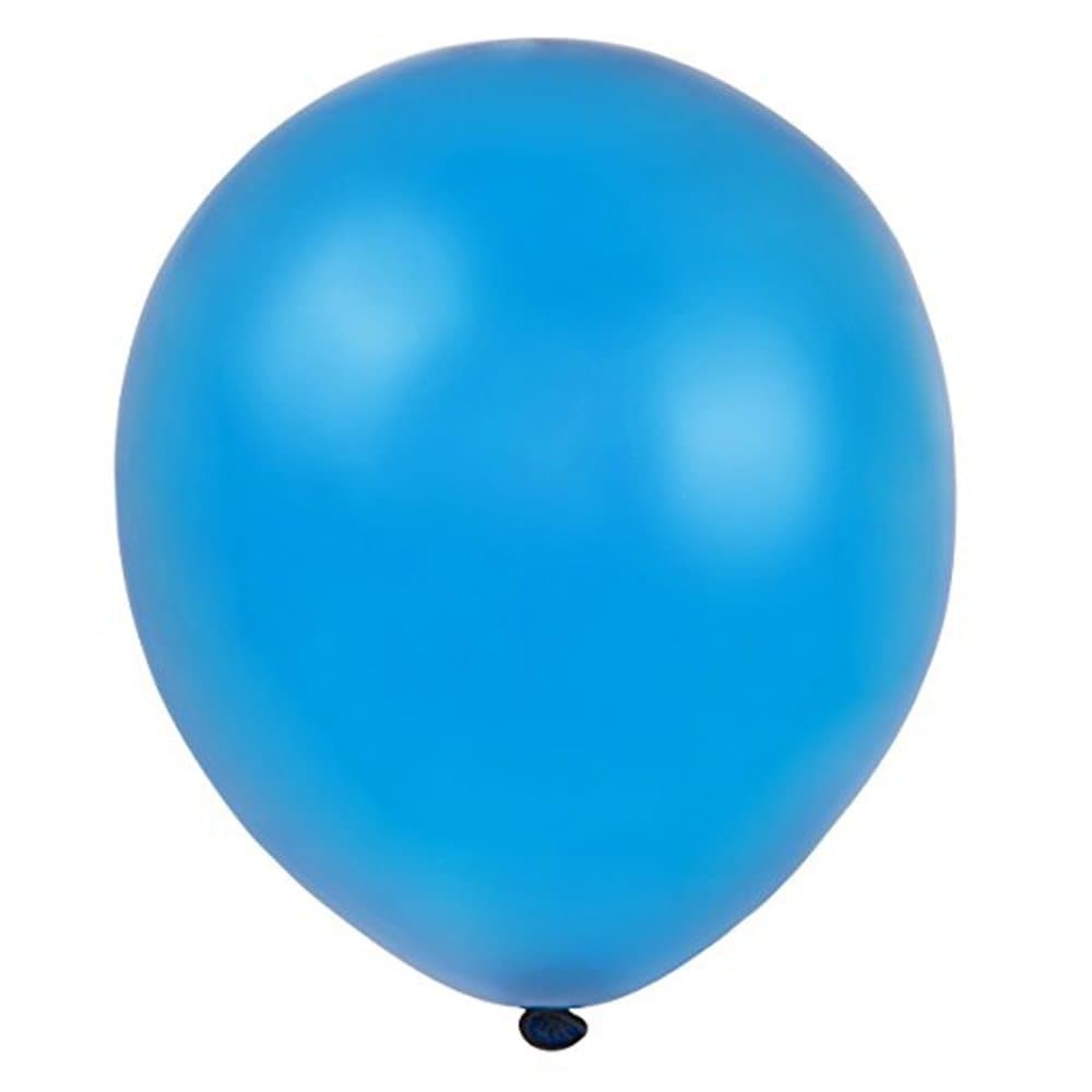 Balloonistics 50-Pack Winter Wonderland Theme HD Metallic Blue & Silver Latex Balloons – Icy Party Décor for Girls Birthday, Winter & Princess Theme Celebrations (Blue & Silver, Pack of 50) thumbnail 2
