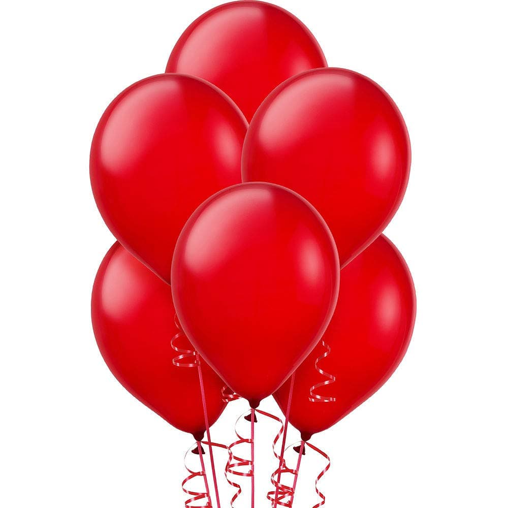 Balloonistics 50-Pack Metallic HD Red & Pink Latex Balloons – Shiny Combo Balloons for Valentine’s Day, Baby Shower, Girls Birthday & Romantic Party Decoration thumbnail 4