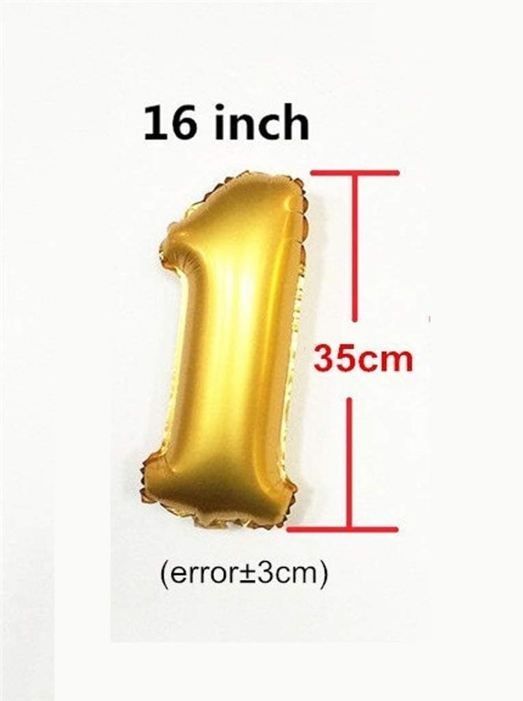 Balloonistics Gold Number 65 Foil Balloon – Large Metallic Gold Number Sixty Five Balloon for 65th Birthday, Mid-Sixties Milestone & Party Decorations (Gold, Number 65) thumbnail 2