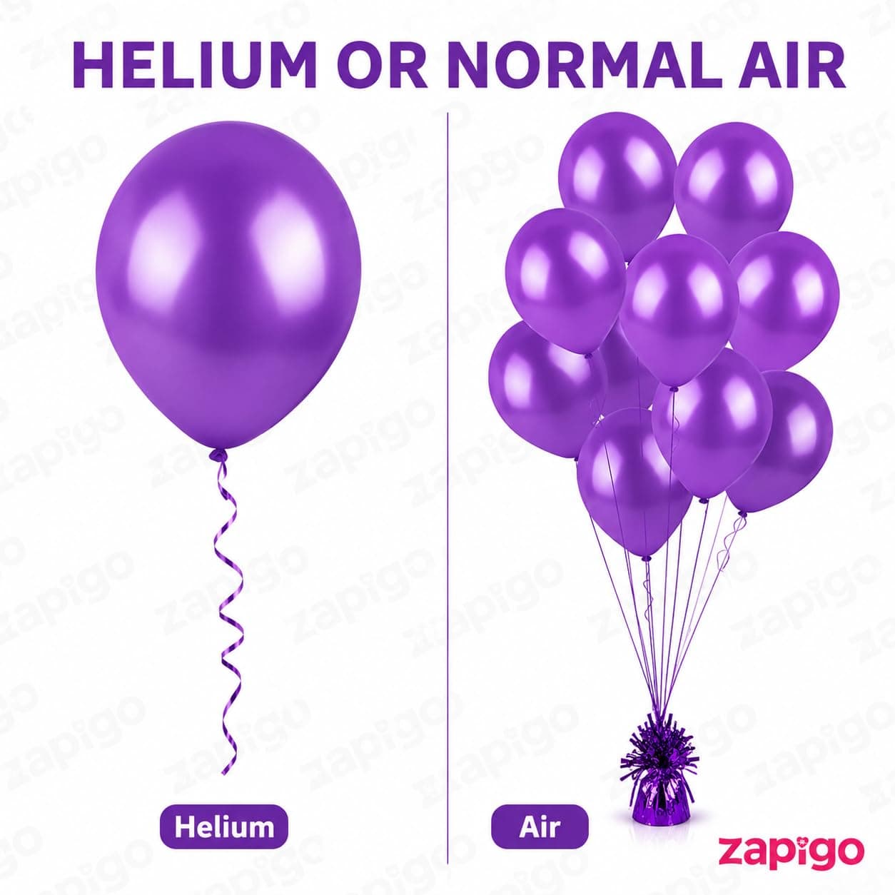 Balloonistics 10 Inch (Pack Of 50) Balloons for Birthday Decoration, Decoration for Weddings, Engagement, Baby Shower, 1st Birthday, Anniversary Party, Birthday Party supplies (Purple) thumbnail 3