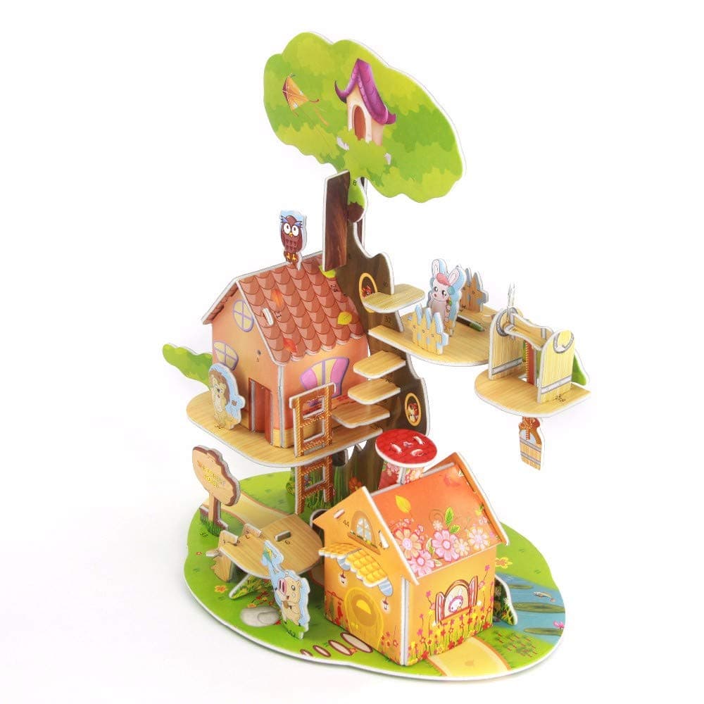 Balloonistics 3D Jungle Hut and Animals Making Puzzle Game for Kids/Children- Learning & Development Return Gift thumbnail 1