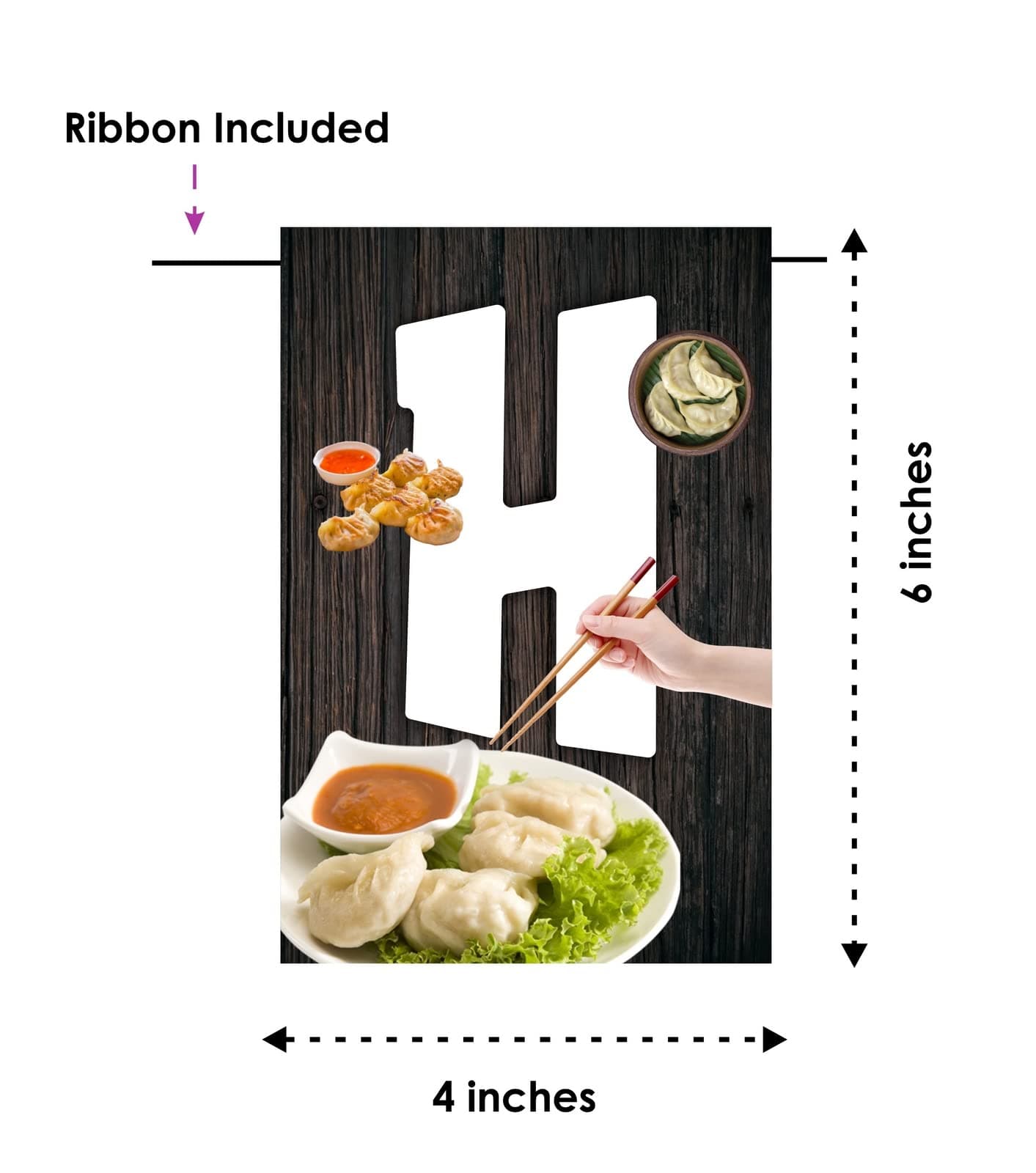 Balloonistics Momos Theme Happy Birthday Banner - Dumpling & Dim Sum Lover Cardstock Bunting for Desi Foodies - Street Food Theme Birthday Decorations, Spicy Chutney Party Supplies, Backdrop Decor thumbnail 3