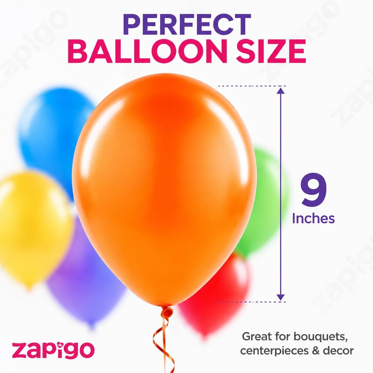 Balloonistics 25-Pack Multicolour Latex Balloons – Assorted Solid Colour Balloons for Kids Birthday, Baby Shower & Colourful Party Decoration thumbnail 3