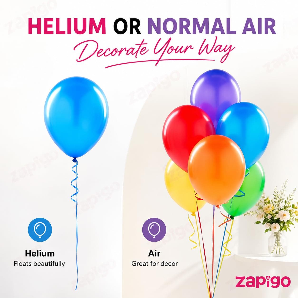 Balloonistics 25-Pack Metallic Pearl Finish Latex Balloons – Multicolour Assorted Shiny Balloons for Birthday, Baby Shower & Colourful Party Decoration thumbnail 4