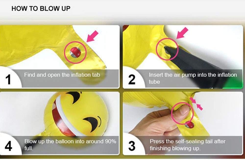 Balloonistics Happy Birthday Gold Foil Balloon Decoration Kit – Includes 1 Happy Birthday Foil Balloon & 100 Balloon Glue Dots for Birthday Party Decoration thumbnail 8