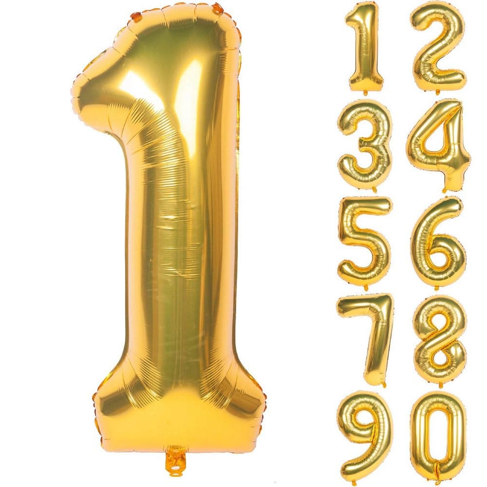 Balloonistics Number 27 Gold Foil Balloon – 17-Inch Metallic Gold “27” Balloon for 27th Birthday & Adult Party Decorations (Gold, Pack of 2) thumbnail 3
