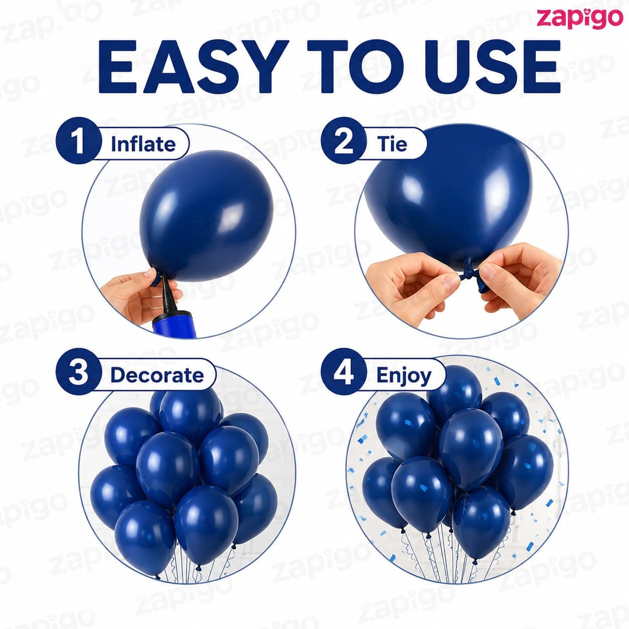 Balloonistics Light Pink Latex Balloons – 10 Inch Party Balloons, Pack of 50 for Birthday, Wedding, Baby Shower & Anniversary Decor thumbnail 7